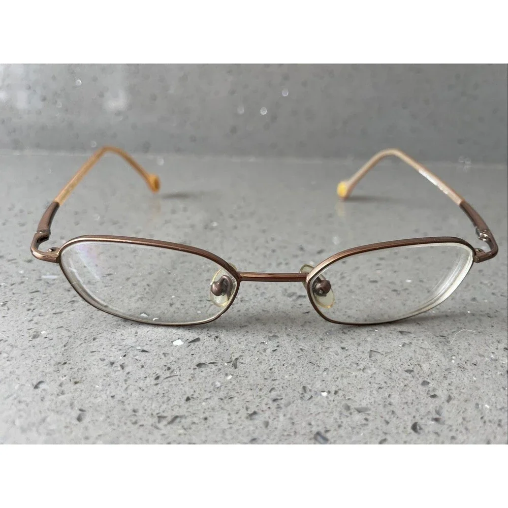 NICKELODEON SPONGEBOB SQUAREPANTS CAPTAIN BROWN EYEGLASSES Frames ONLY 46-17
